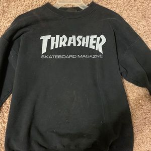 Thrasher Black Sweatshirt